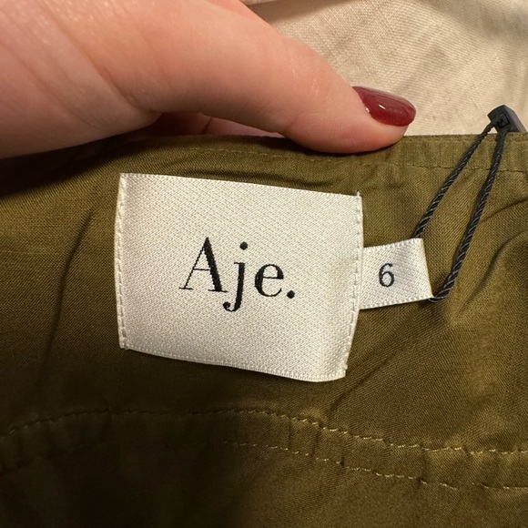 NWT Aje Clarice Draped Maxi Dress - Picture 5 of 8